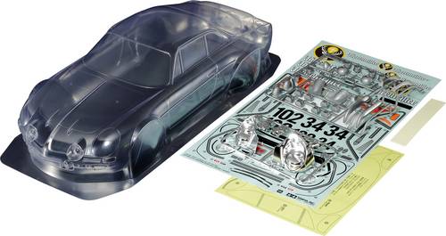 Tamiya 51690-000 1:10 Karosserie Alpine A110 Jägermeister M-06 Unlackiert