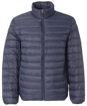 Weatherproof 15600 Men's 32 Degrees Packable Down Jacket in Classic Navy Blue size Small   Nylon