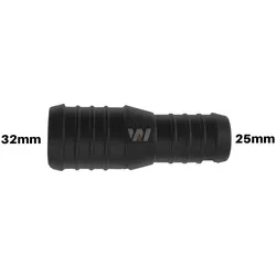 WamSter® I Schlauchverbinder Pipe Connector reduziert 32mm 25mm Durchmesser