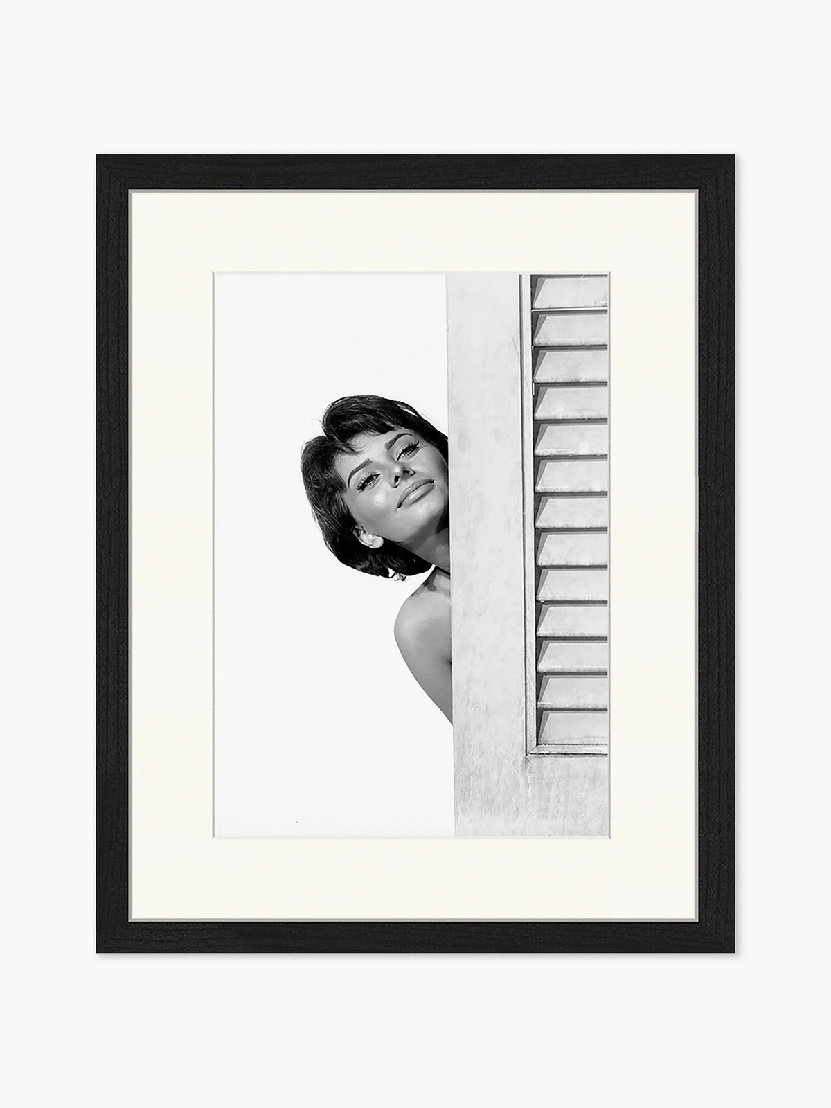 Handgemaakte ingelijste foto van Sophia Loren
