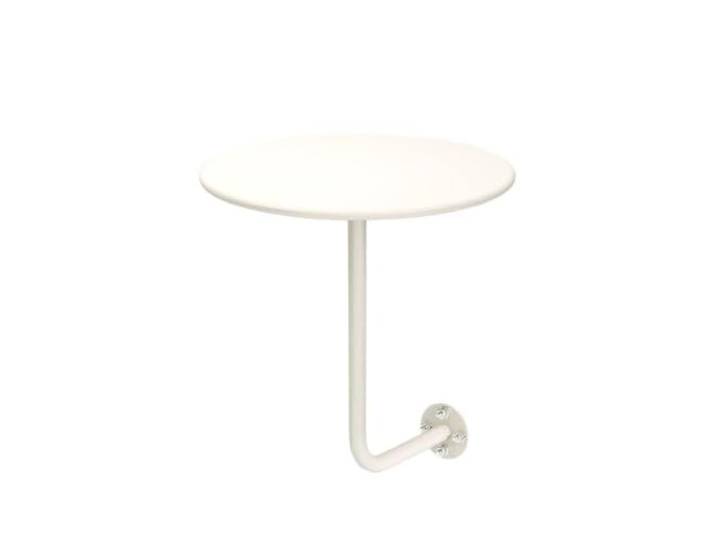DHYUACN Runder Beistelltisch Aus Metall Zur Wandmontage Café, Tee, Dessert, Restaurant, Esszimmer, Heimdekoration(D40cm-01)