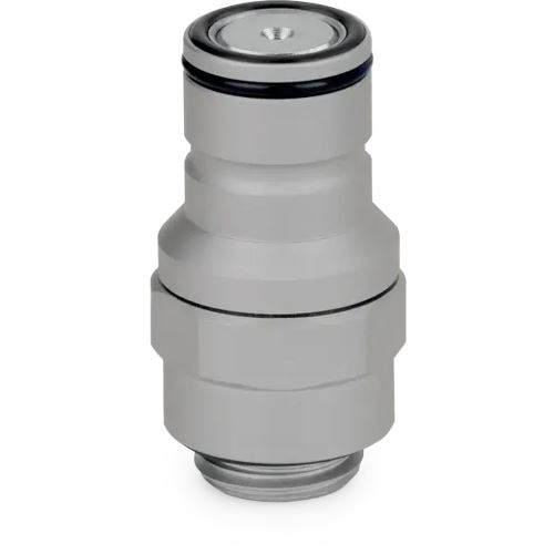 Thermal Grizzly DeltaMate Schnellverschluss Kupplung Männlich - M Matt Nickel