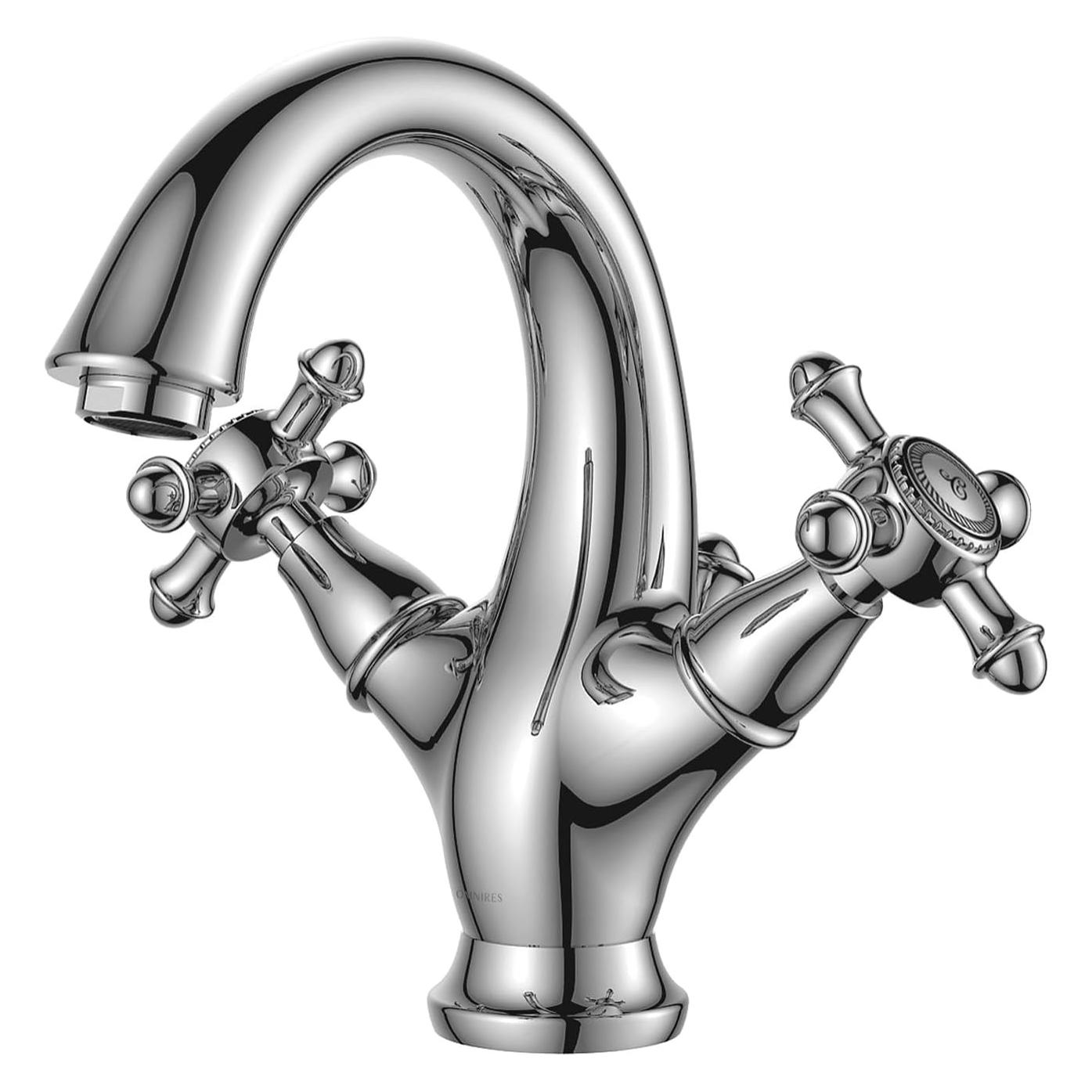 Omnires Retro Chrom Waschbecken Wasserhahn (RE7210CR)