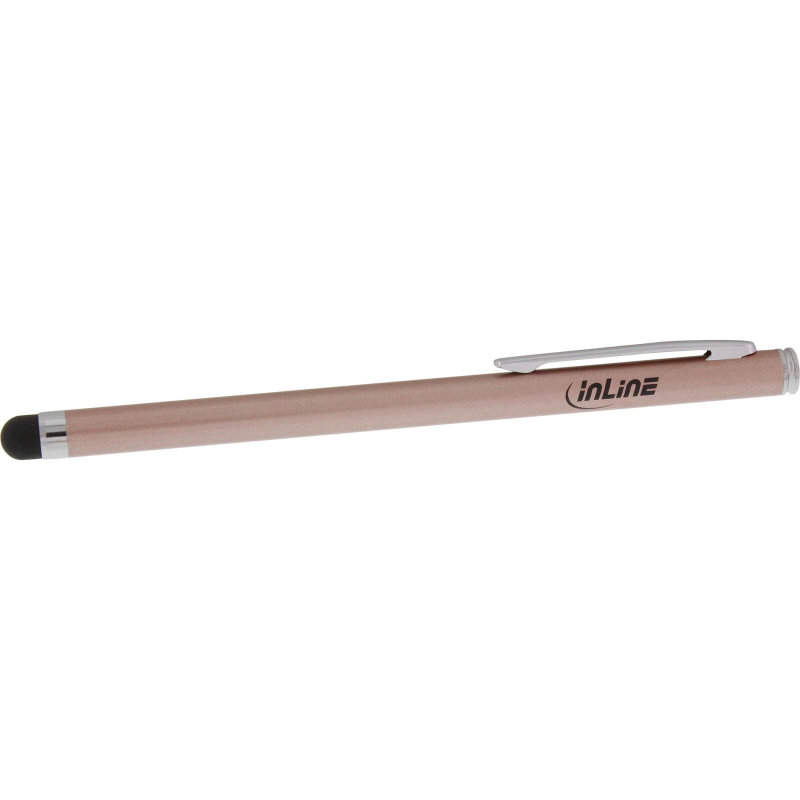 InLine® InLine Stylus, Stift für Touchscreens von Smartphone und Tablet, rose 55467G