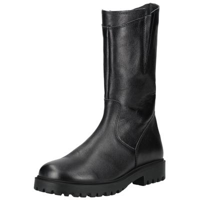 Stiefel THINK "Think Stiefel Leder", Damen, Gr. 38, schwarz, Leder, Schuhe Stiefel