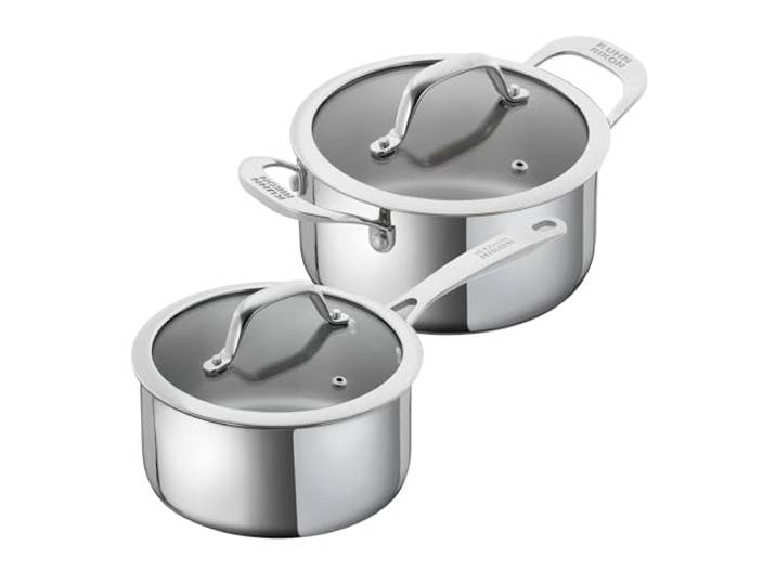 Kuhn Rikon Allround 2er Set Kochtöpfe - Induktion & Edelstahl - 1.5L/2.3L
