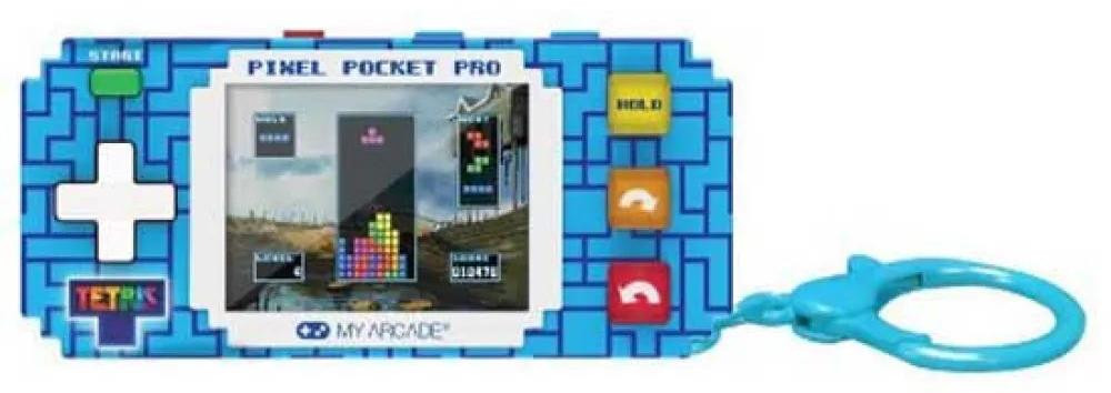 My Arcade Pixel Pocket Pro Tetris Arcade Spel, Blauw, 5,08 cm (2 inch)