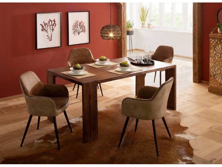OTTO home Esstisch Marbella, aus massivem Akazienholz