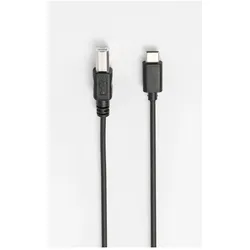 D2 Diffusion C ble USB-C 2.0/USB B - noir - 2m (2 m, USB 2.0), USB Kabel