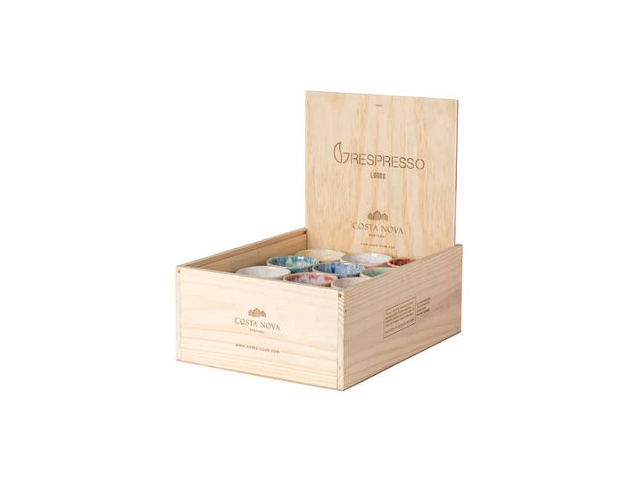 24-teiliges Grespresso Geschenk-Set „Espresso“ Multicolor Costa Nova