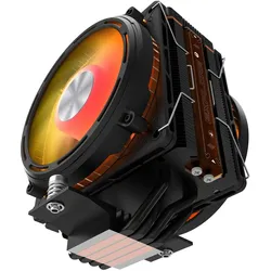 Darkflash Tech DarkFlash Radiator E400 PLUS Black (155 mm), CPU Kühler, Schwarz