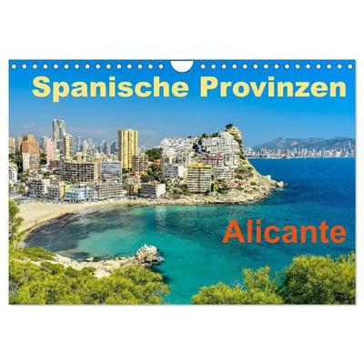 Spanische Provinzen - Alicante (Wandkalender 2027 DIN A4 quer), CALVENDO Monatskalender