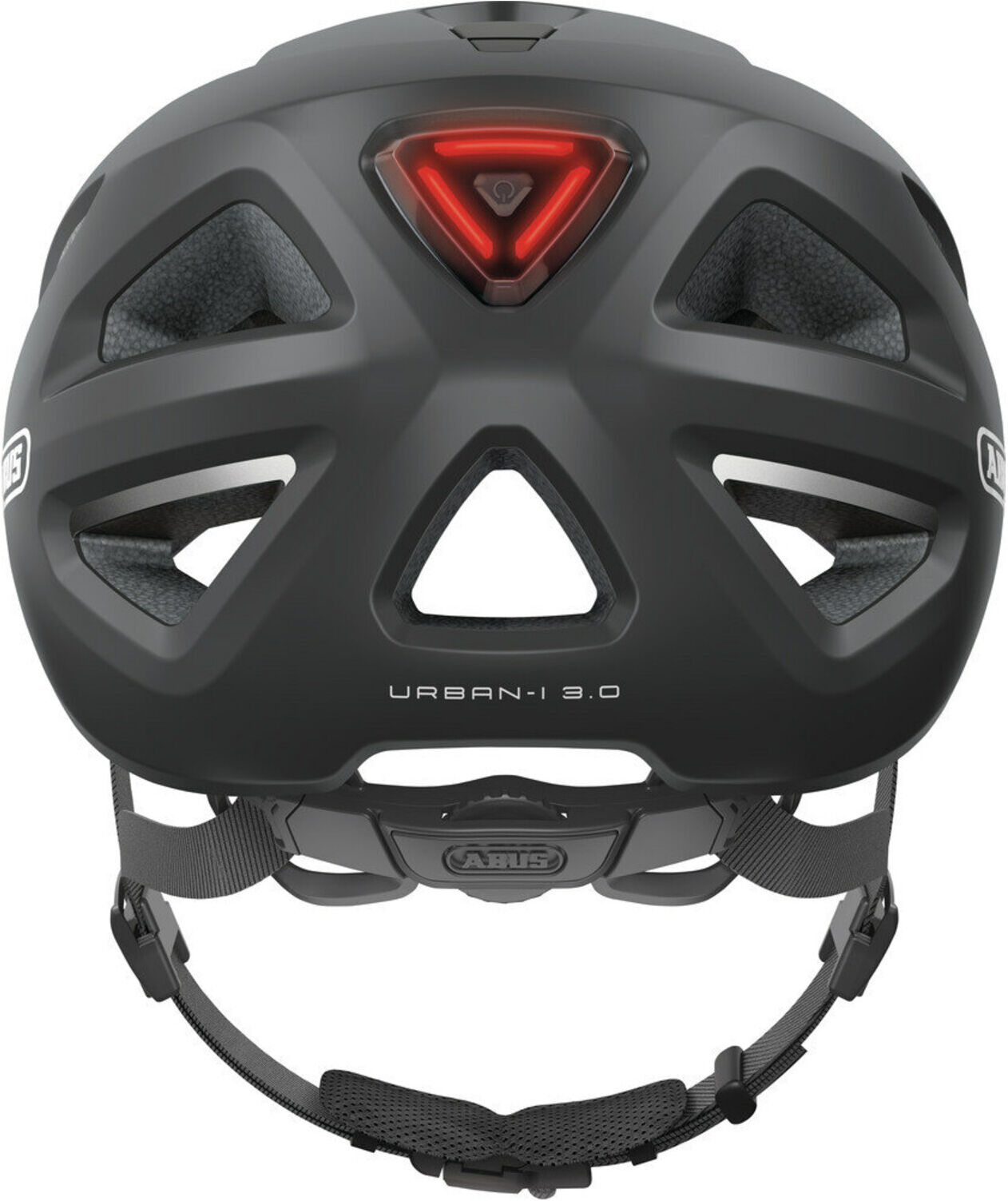 Radhelm ABUS Urban-I 3.0 schwarz Kopfumfang 52-58cm, 868511)