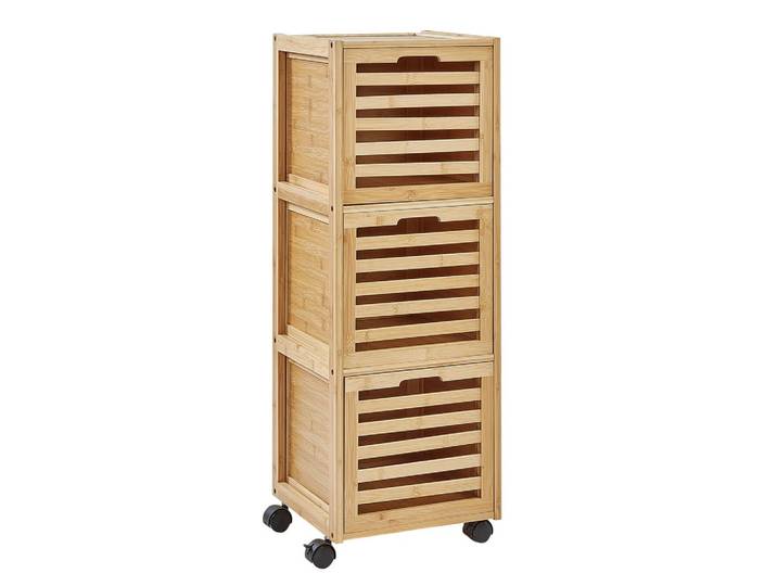 BAD-WANDSCHRANK 32 cm Hellbraun Shawnee