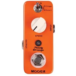 Mooer Ninety Orange Phaser (Gitarre), Effektpedal, Orange