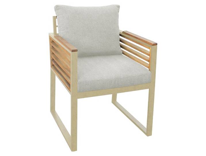 OUTLIV. New York City Gartensessel Aluminium mit Sitz- und Rückenkissen