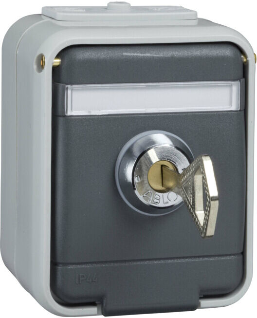 Elso AP-Prise lumière / gris basalte 455029 ; Schneider (455029)