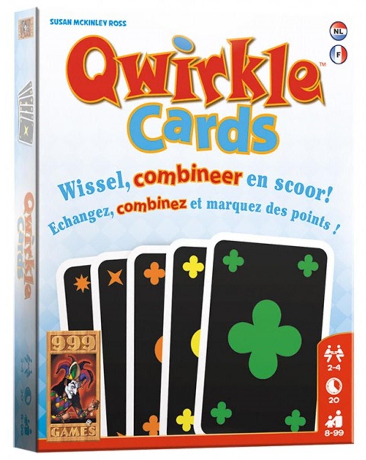 999 Games Qwirkle Kaartspel