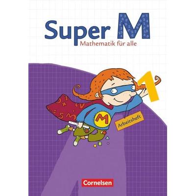 Super M - Mathematik für alle - Östliche Bundesländer und Berlin - 1. Schuljahr, Taschenbuch von Gabriele Viseneber,Gudrun Hütten,Ulrike