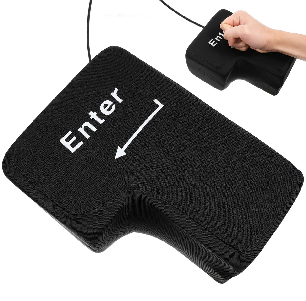 Selius Bureaukussen met Enorme Invoerknop voor Computer