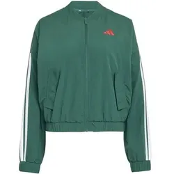 ADIDAS Damen Blouson ESSENTIALS WINDBREAKER, 3-STREIFEN, GEWEBT, Größe XL in Grau Grau