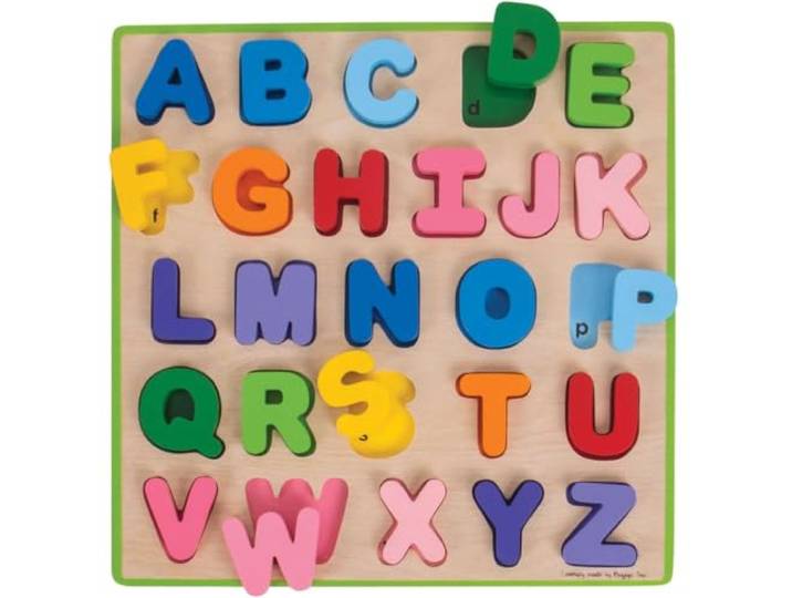 Bigjigs Toys Chunky Alphabet Puzzle - Educational Jigsaw