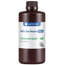 Anycubic UV/LCD ABS LIKE PRO2 TRANSL GREEN 1kg (ABS, 1000 g), Filament, Grün, Transparent