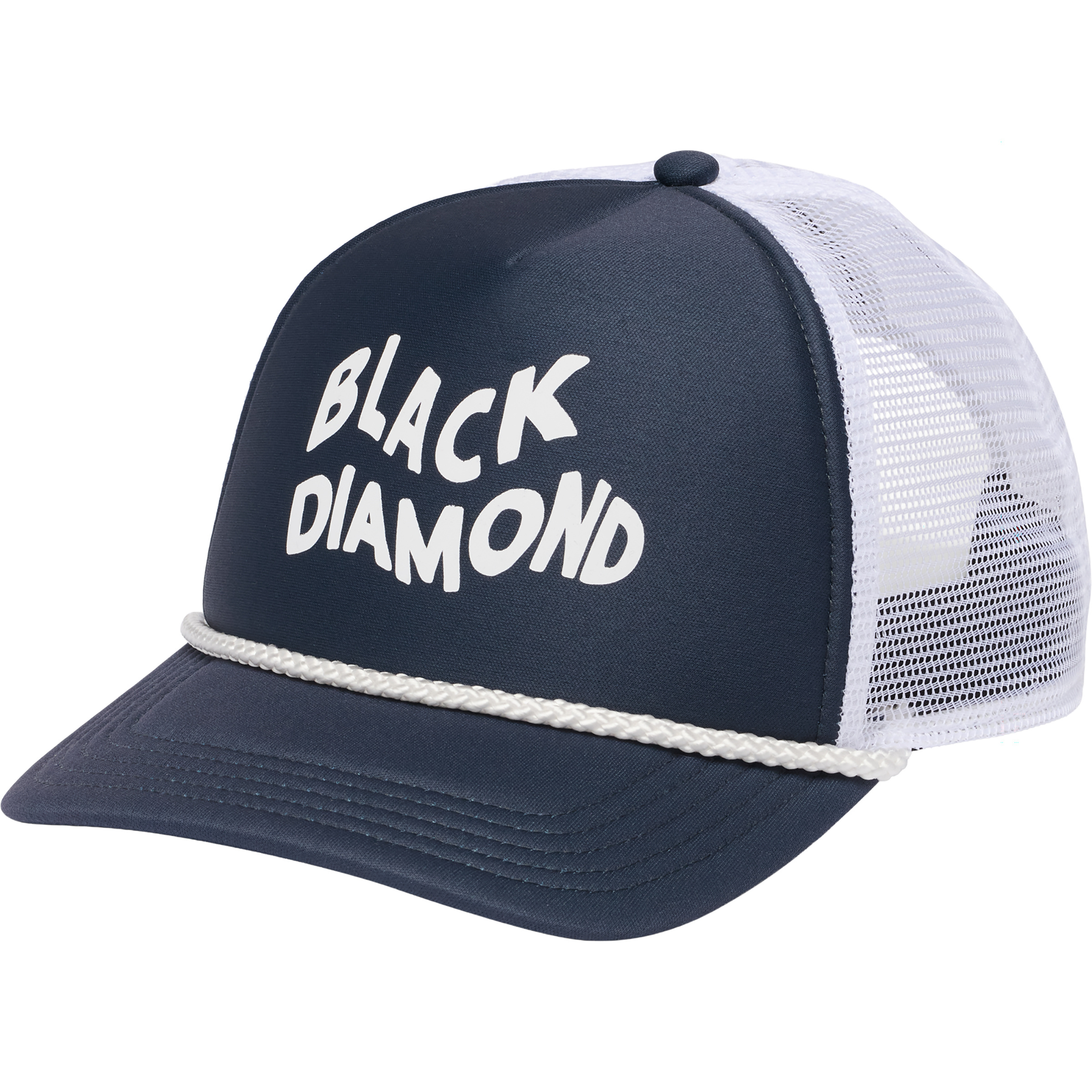 Black Diamond Flat Bill Trucker Cap Basecaps blau Lifestyle