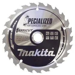 Makita Sägeblatt 165x1,4x20, 25Z EFFICUT, Holz - B-62985