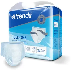 Attends Pull-Ons 4 Large, 100-140 cm Hüftumfang 22 St