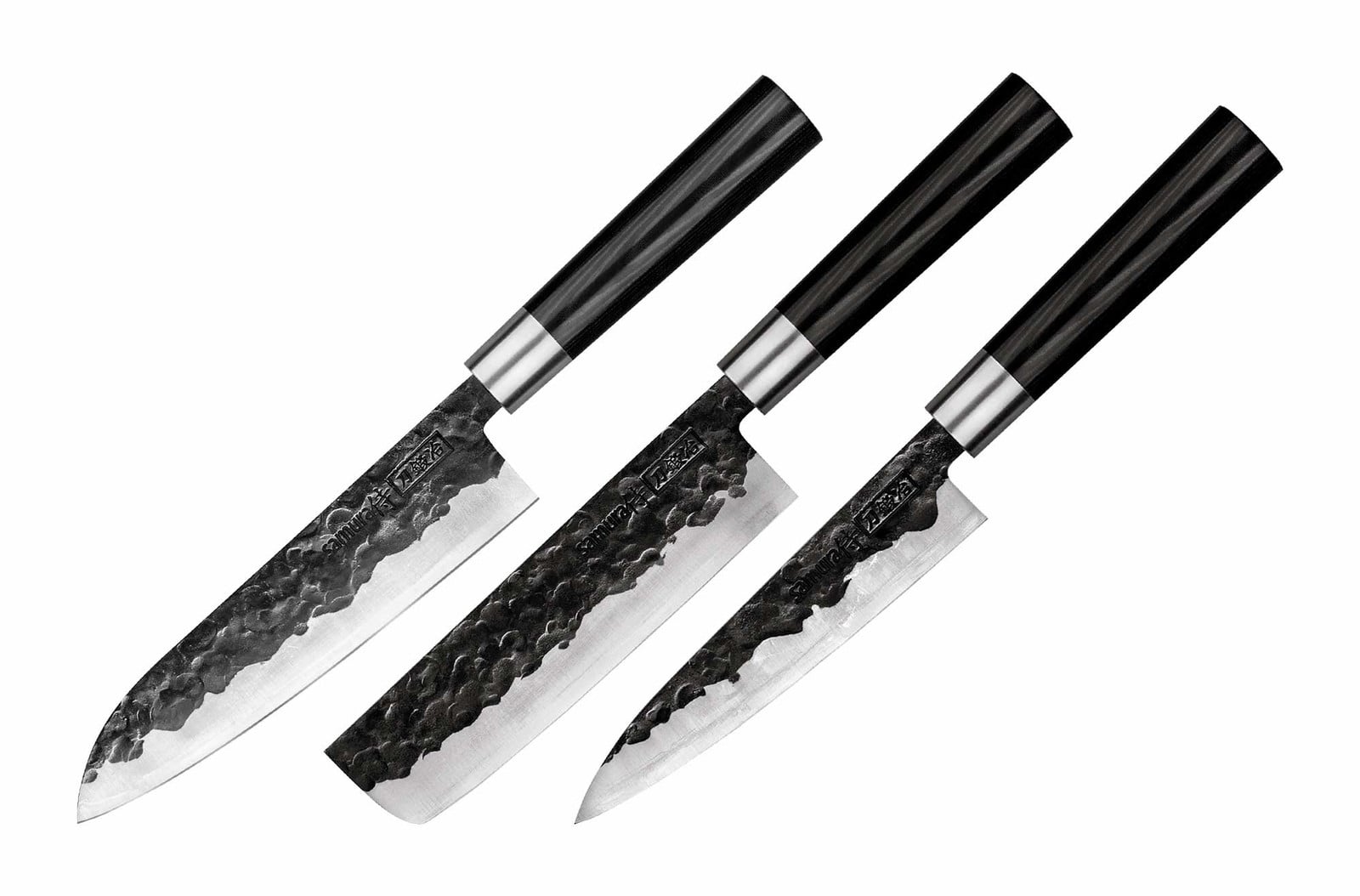 Samura Blacksmith set van 3 keukenmessen SBL0220