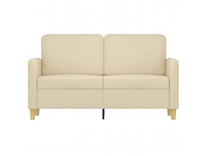 KTHLBRH 2-Sitzer-Sofa, Creme, 120 cm, aus Stoff Gestell aus Metall, Polsterung aus Schaumstoff, maximale Traglast 110 kg, modernes Design