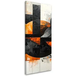 LEINWANDBILD 3D und geometrisch 30x90cm