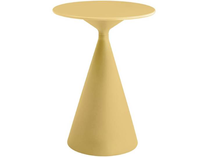 Table haute bistro de jardin ⌀80 cm Néora - Jaune