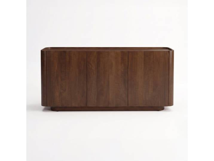 Buffet en bois de manguier finition noyer - Aldo - Maison Pavane