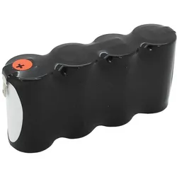 Notleuchtenakku NiMH 4,8V 2500mAh F1x4 Baby C mit Faston-Anschluss +4,8mm / -2,8mm