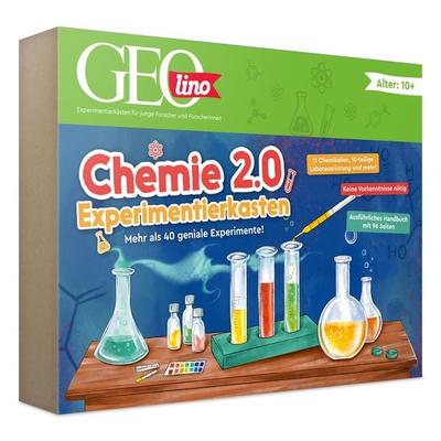 FRANZIS 67212 - GEOlino Chemie 2.0 Experimentierkasten - Mehr als 40 geniale Experimente! Für Kinder ab 10 Jahren