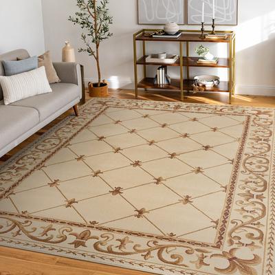 Alise Rugs Soho Traditional Scroll Indoor Area Rug