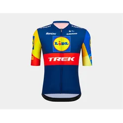 Santini, Damen, Velotrikot, Lidl-Trek Women's Replica Race Trikot (L), Blau