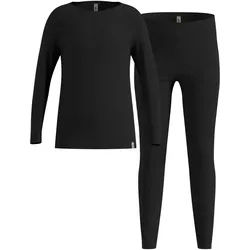 Odlo, Unisex, Funktionsunterhose, Natural 200 Set (104), Schwarz