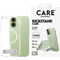 CARE Kickstand Case, Handyhülle transparent, iPhone 17, MagSafe