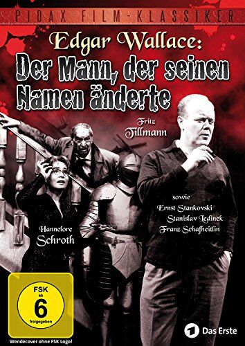 Werner Völger - Edgar Wallace: Der Mann, der seinen Namen änderte / Hochspannende Edgar-Wallace-Verfilmung mit Starbesetzung (Pidax Film-Klassiker) - Preis vom 09.10.2026 07:28:09 h