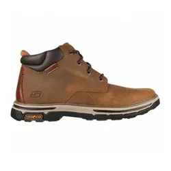 Skechers für Herren. 204394 Lederstiefel Segment 2.0 Brodgen braun (45), Wohnung, Schnürsenkel, Lässig