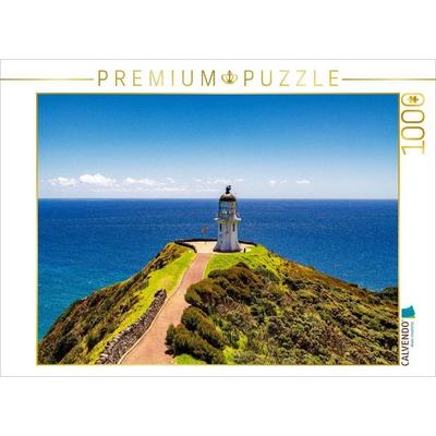 CALVENDO Puzzle Der Leuchtturm am Cape Reinga | 1000 Teile Lege-Größe 64x48cm Foto-Puzzle für glückliche Stunden