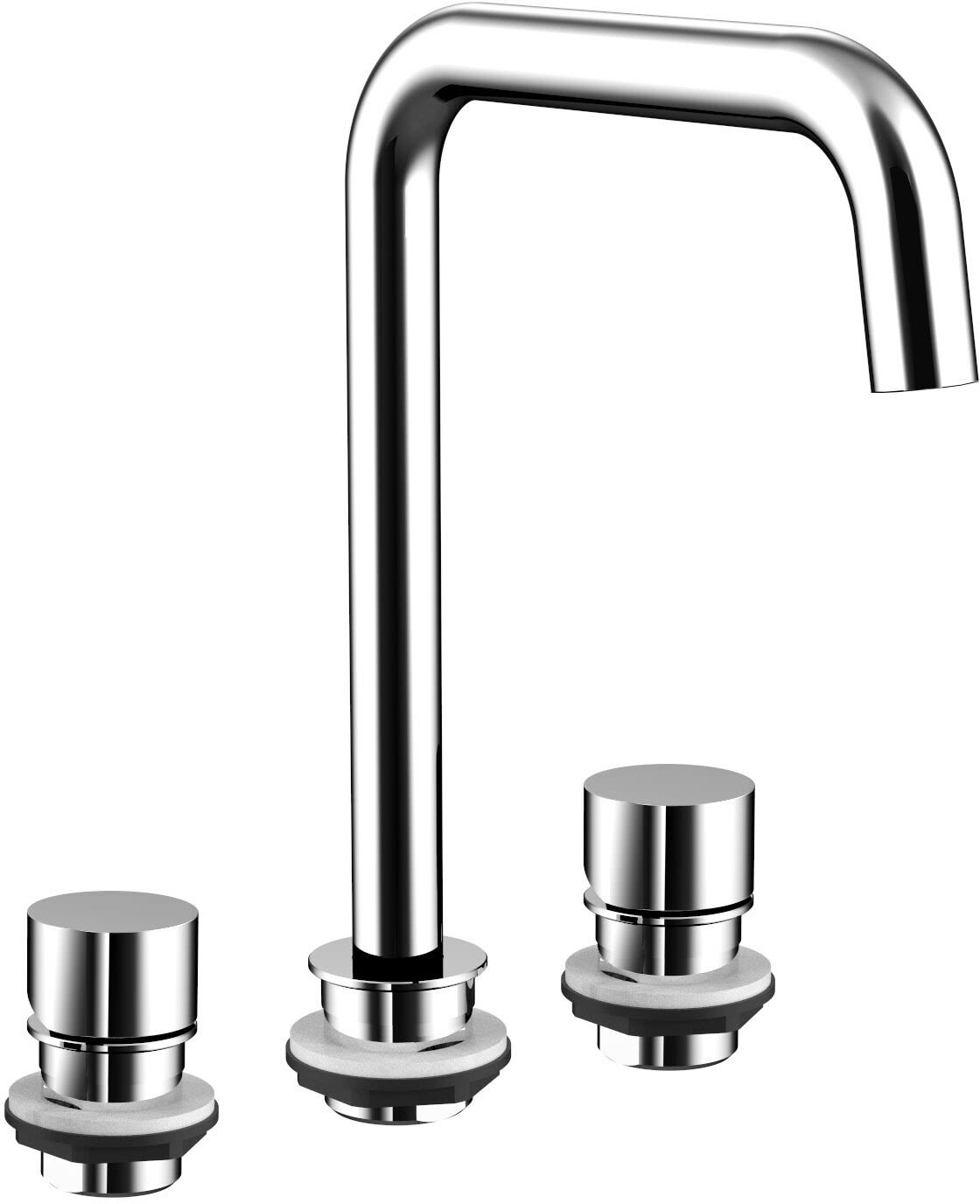 Emco asis 3-hole basin mixer 958300101