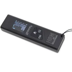 HBM 2 in 1 Professionelles 40 Meter Laser-Distanzmessgerät mit Winkelmessfunktion
