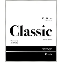 Nielsen Aluminium-Bilderrahmen Classic  50 x 60 / Silber Matt
