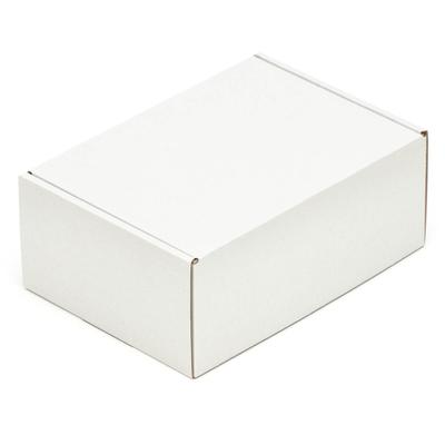KK Verpackungen 600 Faltschachteln 220 x 160 x 90 mm Post Versandkartons Wellpappe Kartons weiß