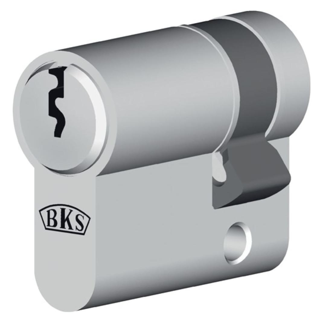 BKS Service-Halbzylinder 8891 31/10 mm Servicezylinder zur Eigenmontage (Profilzylinder) (B 8891 0102)