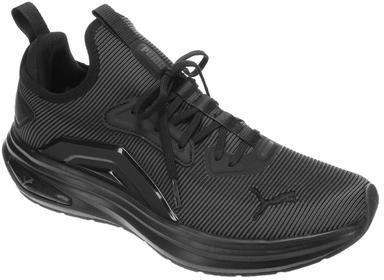 Puma Softride Enzo 6 Hype (Men's) Athletic in Black/Grey, Size 9.5 M, Rubber/Textile